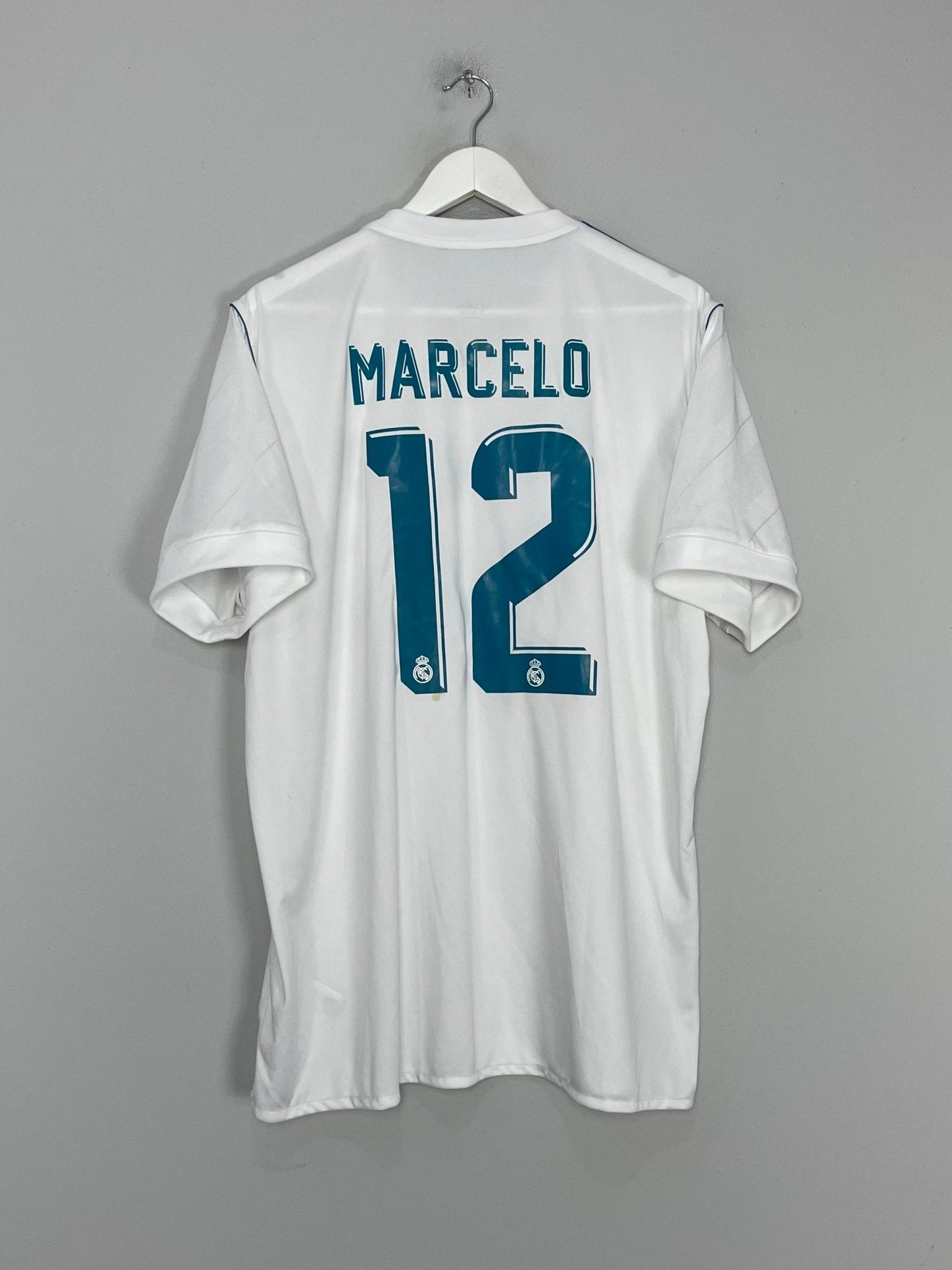 MARCELO ユニフォーム 12番 【XLサイズ】 2017/18 REAL MADRID MARCELO #12 HOME SHIRT (XL) ADIDAS – Cult Kits
