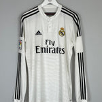 2018/19 REAL MADRID JAMES 10 L/S HOME SHIRT (L) ADIDAS - Cult Kits - Large - Buy Vintage Football Shirts, Authentic Retro Football Shirts For Sale, Classic Football Shirts & Soccer Jersey