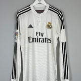 2018/19 REAL MADRID JAMES 10 L/S HOME SHIRT (L) ADIDAS - Cult Kits - Large - Buy Vintage Football Shirts, Authentic Retro Football Shirts For Sale, Classic Football Shirts & Soccer Jersey