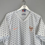 2019/20 FRANCE WOMENS AWAY SHIRT (XL MENS) NIKE - Cult Kits - XL - Buy Vintage Football Shirts, Authentic Retro Football Shirts For Sale, Classic Football Shirts & Soccer Jersey