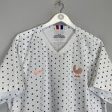 2019/20 FRANCE WOMENS AWAY SHIRT (XL MENS) NIKE - Cult Kits - XL - Buy Vintage Football Shirts, Authentic Retro Football Shirts For Sale, Classic Football Shirts & Soccer Jersey