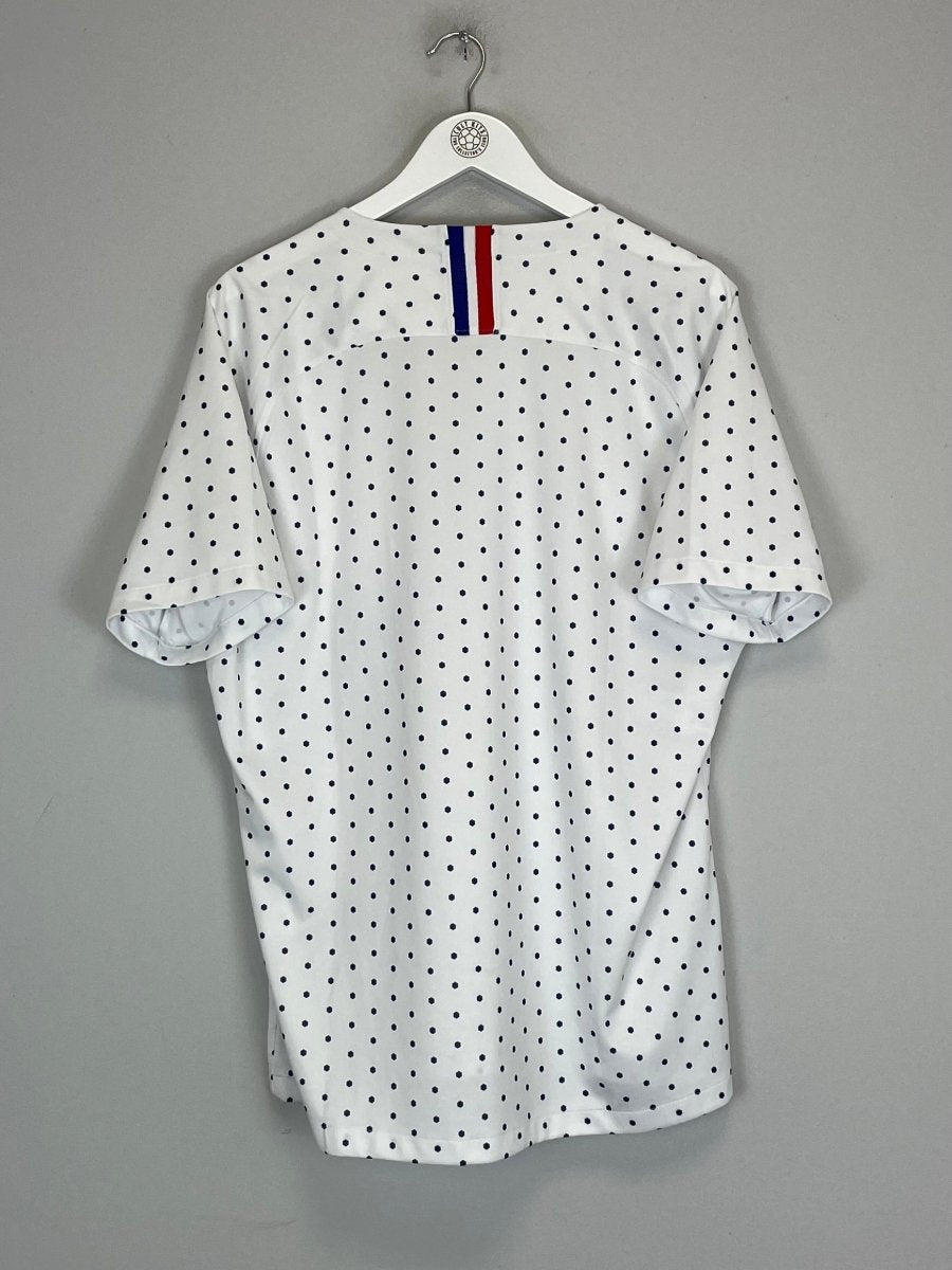 2019/20 FRANCE WOMENS AWAY SHIRT (XL MENS) NIKE - Cult Kits - XL - Buy Vintage Football Shirts, Authentic Retro Football Shirts For Sale, Classic Football Shirts & Soccer Jersey