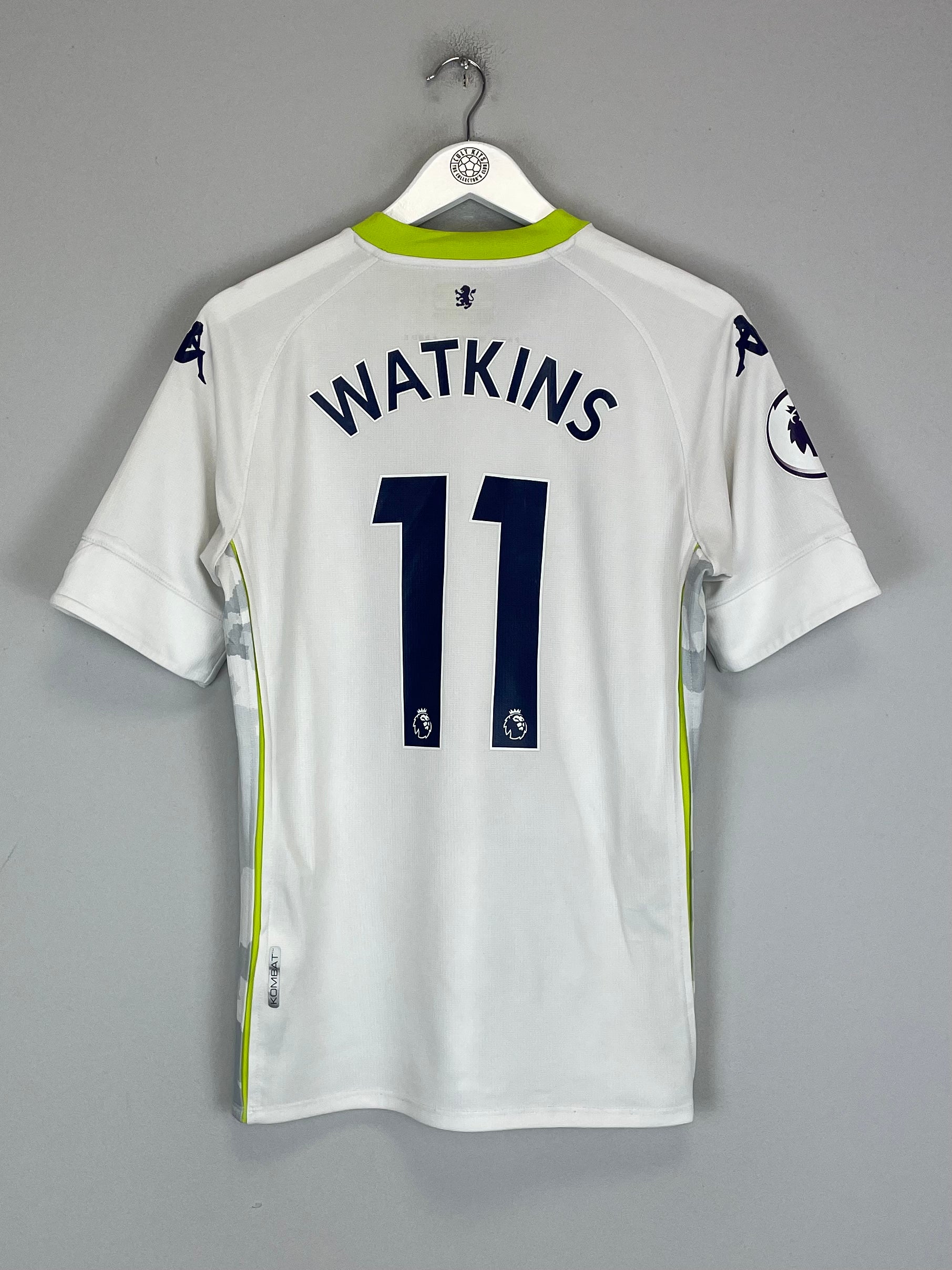 Shop 2020/21 ASTON VILLA WATKINS #11 THIRD SHIRT (M) KAPPA, classic football shirts, vintage football shirts & retro soccer jerseys at Cult Kits