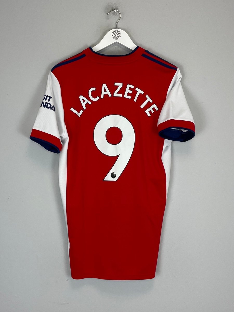 2021/22 ARSENAL LACAZETTE 9 HOME SHIRT (M) ADIDAS - Cult Kits - Medium - Buy Vintage Football Shirts, Authentic Retro Football Shirts For Sale, Classic Football Shirts & Soccer Jersey