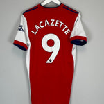 2021/22 ARSENAL LACAZETTE 9 HOME SHIRT (M) ADIDAS - Cult Kits - Medium - Buy Vintage Football Shirts, Authentic Retro Football Shirts For Sale, Classic Football Shirts & Soccer Jersey