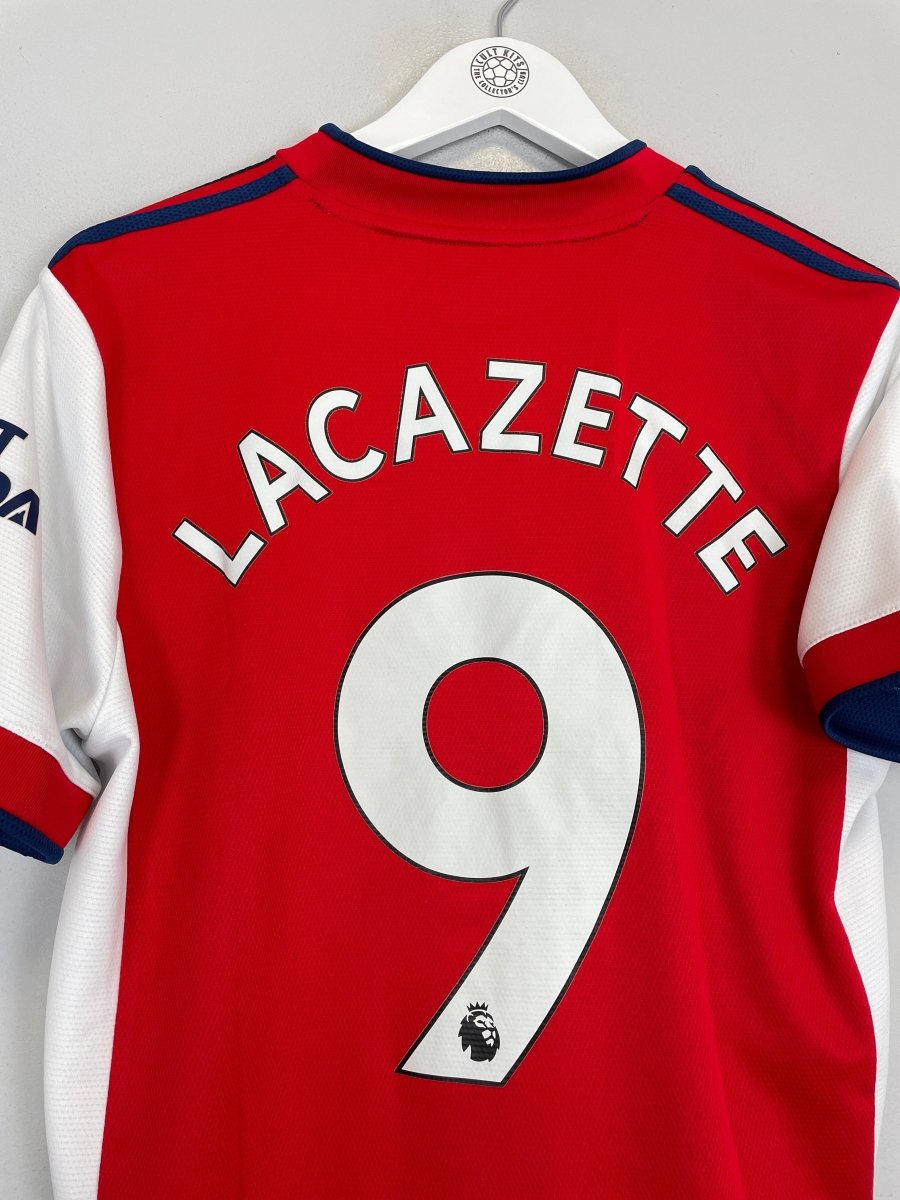 2021/22 ARSENAL LACAZETTE 9 HOME SHIRT (M) ADIDAS - Cult Kits - Medium - Buy Vintage Football Shirts, Authentic Retro Football Shirts For Sale, Classic Football Shirts & Soccer Jersey