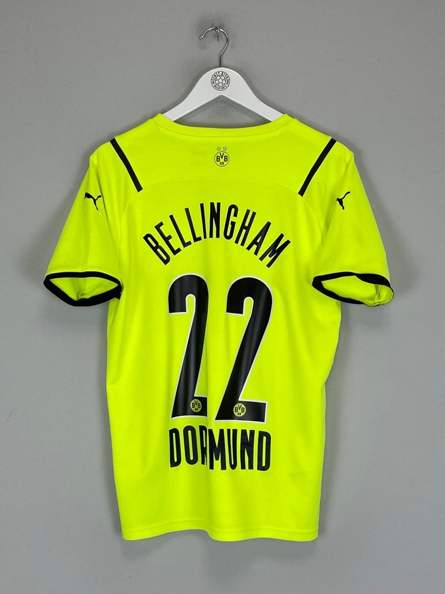 2021/22 DORTMUND BELLINGHAM 22 HOME SHIRT (M) PUMA - Cult Kits - Medium - Buy Vintage Football Shirts, Authentic Retro Football Shirts For Sale, Classic Football Shirts & Soccer Jersey
