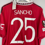 2022/23 MANCHESTER UNITED SANCHO 25 *BNWT* AUTHENTIC HOME SHIRT (XXL) ADIDAS - Cult Kits - XXL - Buy Vintage Football Shirts, Authentic Retro Football Shirts For Sale, Classic Football Shirts & Soccer Jersey
