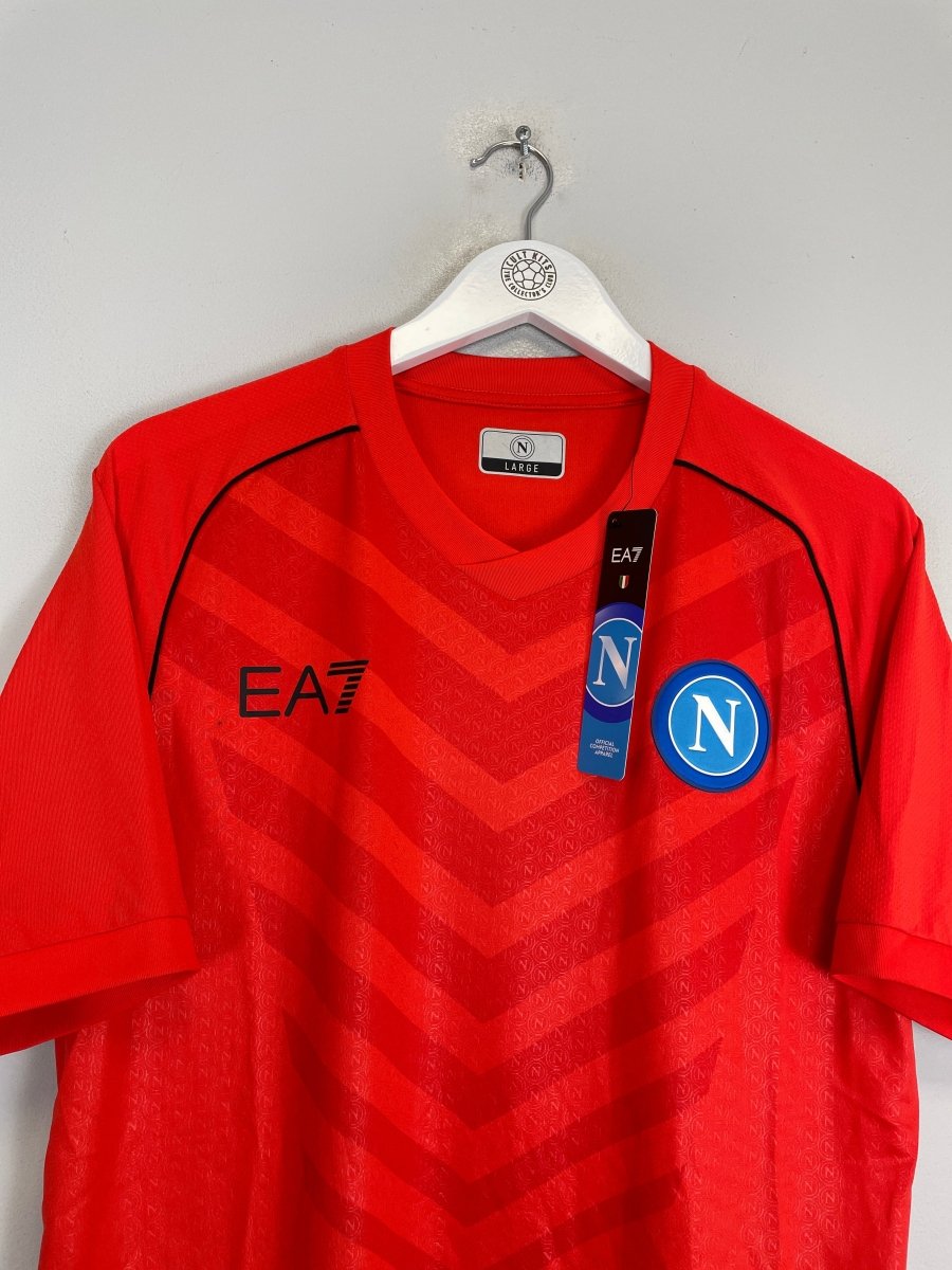 2023/24 Napoli *BNWT* GK Training Shirt (Multiple Sizes) EA7 - Cult Kits - XS - Buy Vintage Football Shirts, Authentic Retro Football Shirts For Sale, Classic Football Shirts & Soccer Jersey