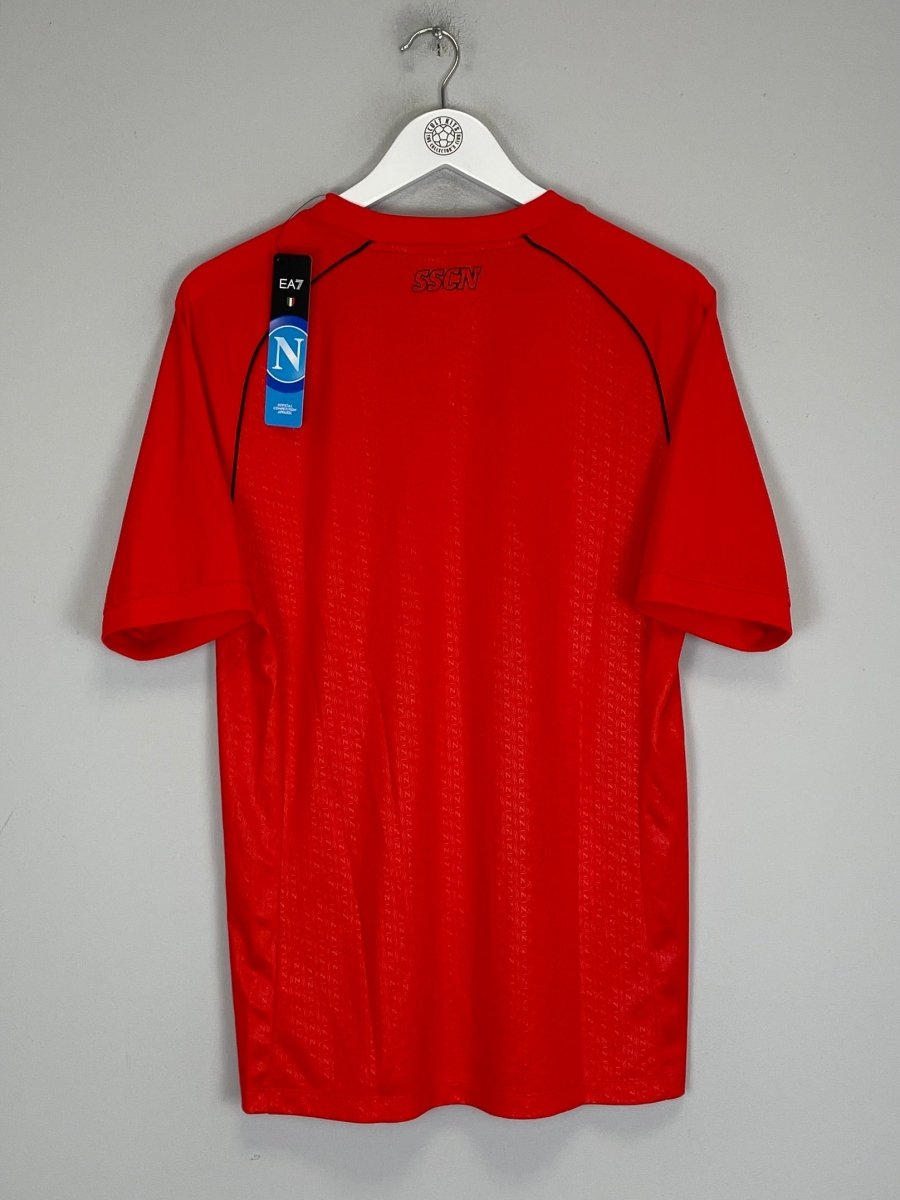 2023/24 Napoli *BNWT* GK Training Shirt (Multiple Sizes) EA7 - Cult Kits - XS - Buy Vintage Football Shirts, Authentic Retro Football Shirts For Sale, Classic Football Shirts & Soccer Jersey