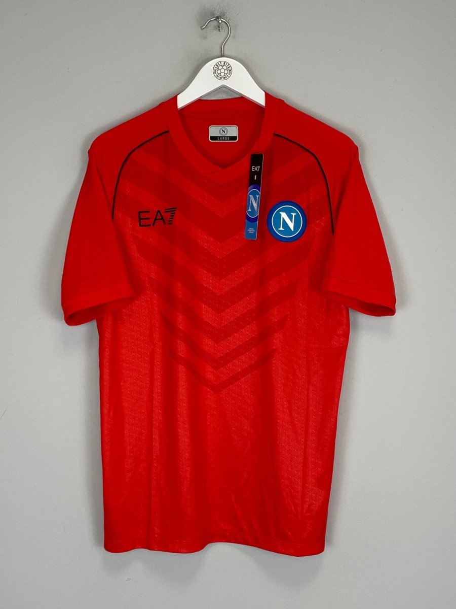 2023/24 Napoli *BNWT* GK Training Shirt (Multiple Sizes) EA7 - Cult Kits - XS - Buy Vintage Football Shirts, Authentic Retro Football Shirts For Sale, Classic Football Shirts & Soccer Jersey