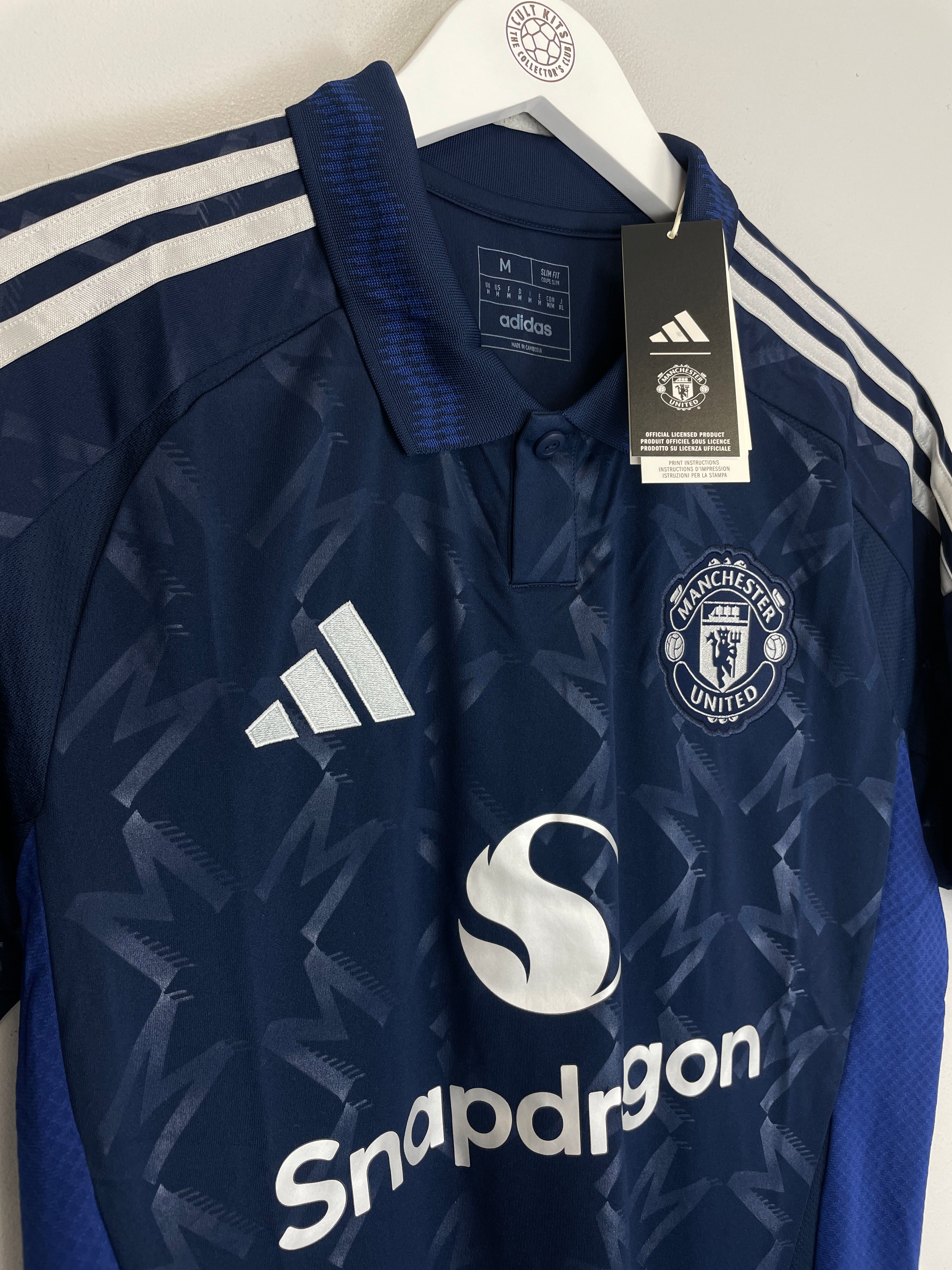 Shop 2024/25 Manchester United *BNWT* Away Shirt (Multiple) Adidas, classic football shirts, vintage football shirts & retro soccer jerseys at Cult Kits