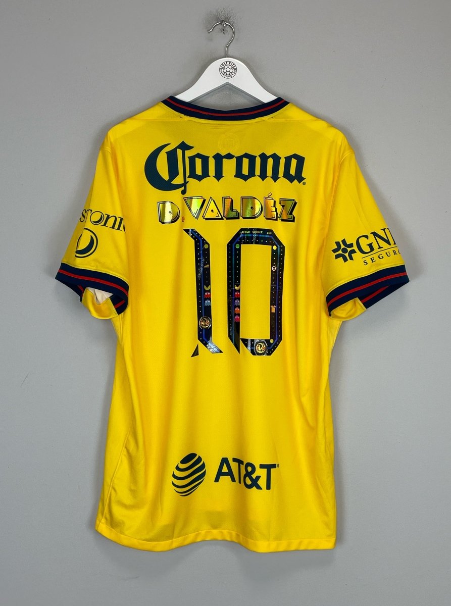 2024/25 Club America Valdez 10 *BNWOT* Pac - Man Home Shirt (Multiple Sizes) Nike - Cult Kits - Small - Buy Vintage Football Shirts, Authentic Retro Football Shirts For Sale, Classic Football Shirts & Soccer Jersey