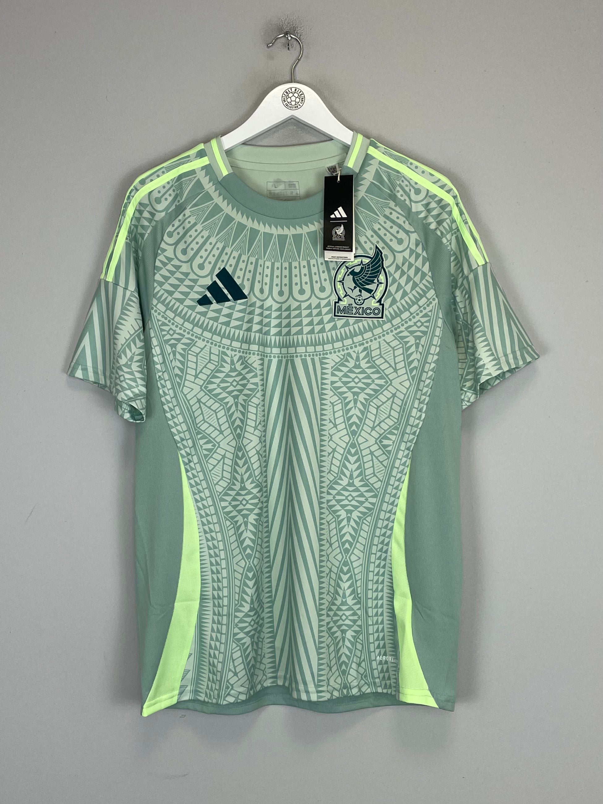 Shop 2024 Mexico *BNWT* Away Shirt (Multiple Sizes) Adidas, classic football shirts, vintage football shirts & retro soccer jerseys at Cult Kits