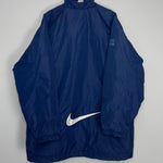 Shop 1997/98 PSG PADDED JACKET (XL) NIKE, classic football shirts, vintage football shirts & retro soccer jerseys at Cult Kits