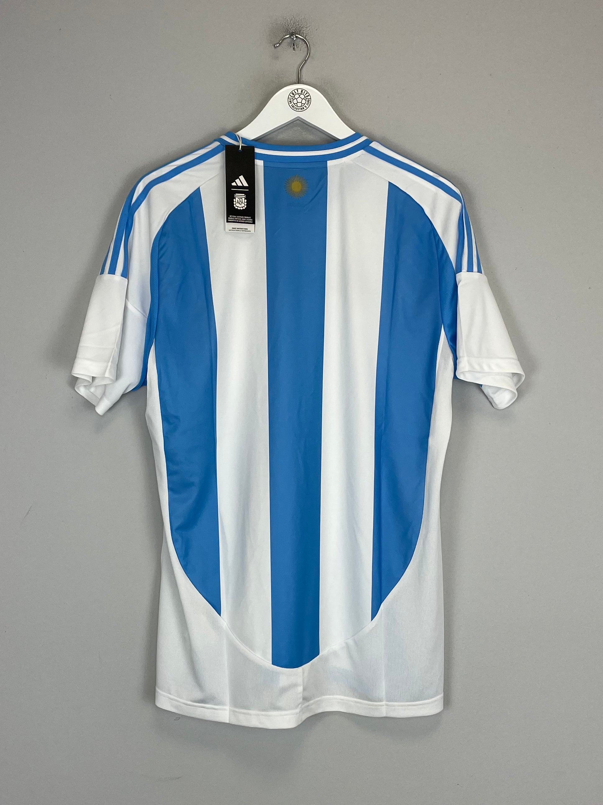 Shop 2024/25 Argentina *BNWT* Home Shirt (Multiple Sizes) Adidas, classic football shirts, vintage football shirts & retro soccer jerseys at Cult Kits