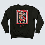 Shop CANTONA 'LE KING' SWEATSHIRT, classic football shirts, vintage football shirts & retro soccer jerseys at Cult Kits