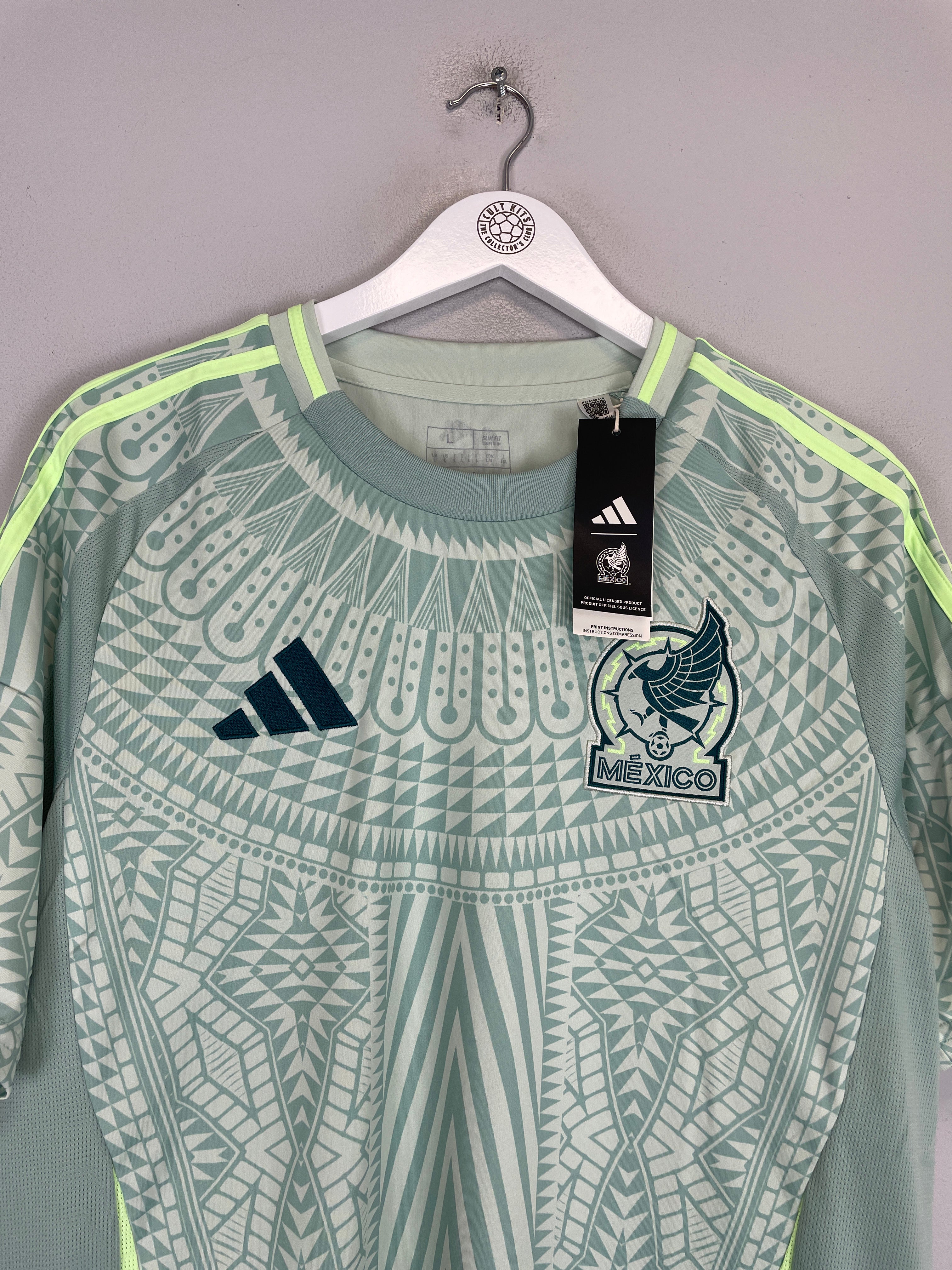 Shop 2024 Mexico *BNWT* Away Shirt (Multiple Sizes) Adidas, classic football shirts, vintage football shirts & retro soccer jerseys at Cult Kits