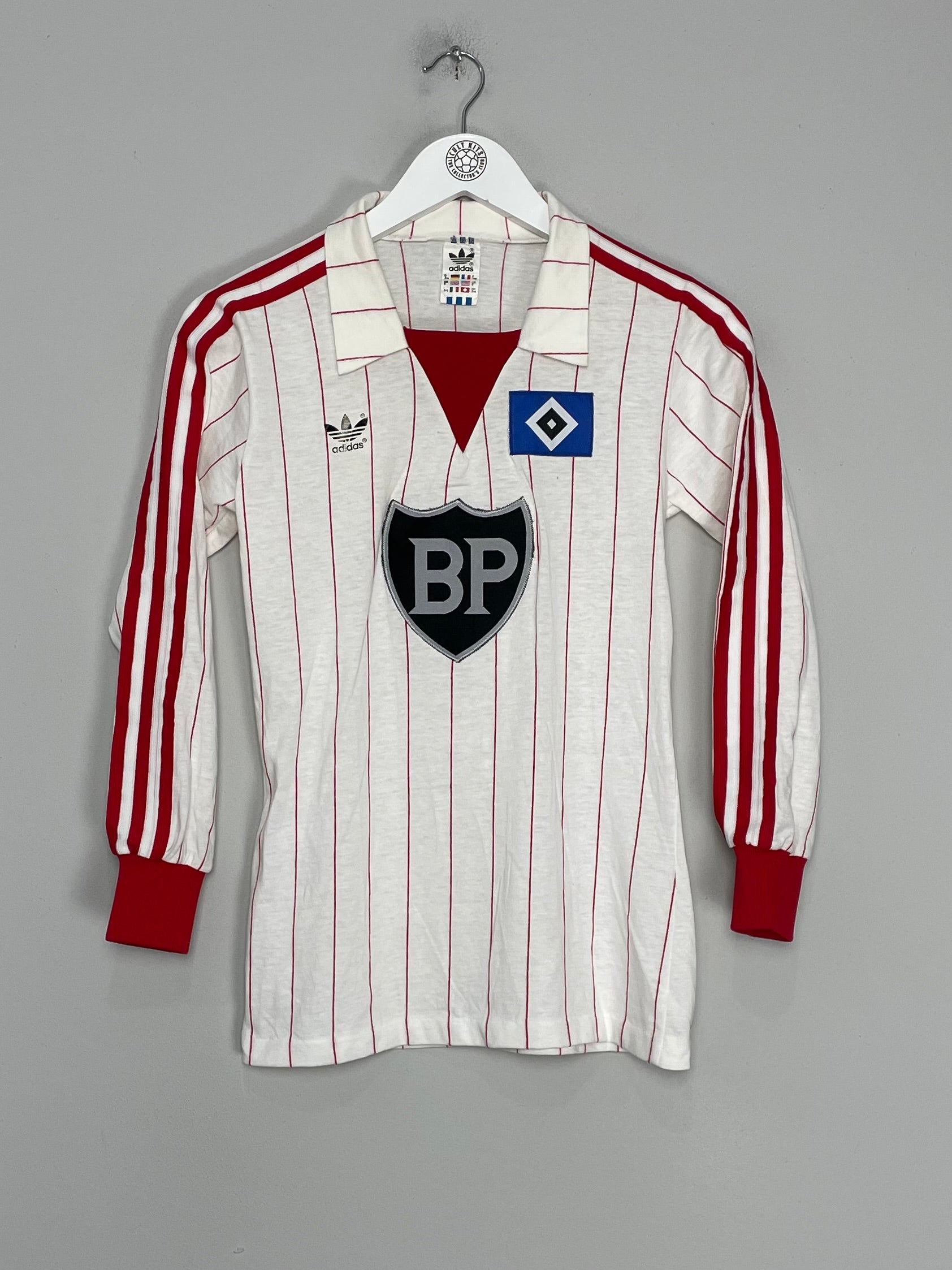 Shop 1981/83 HAMBURG L/S HOME SHIRT (S) ADIDAS, classic football shirts, vintage football shirts & retro soccer jerseys at Cult Kits