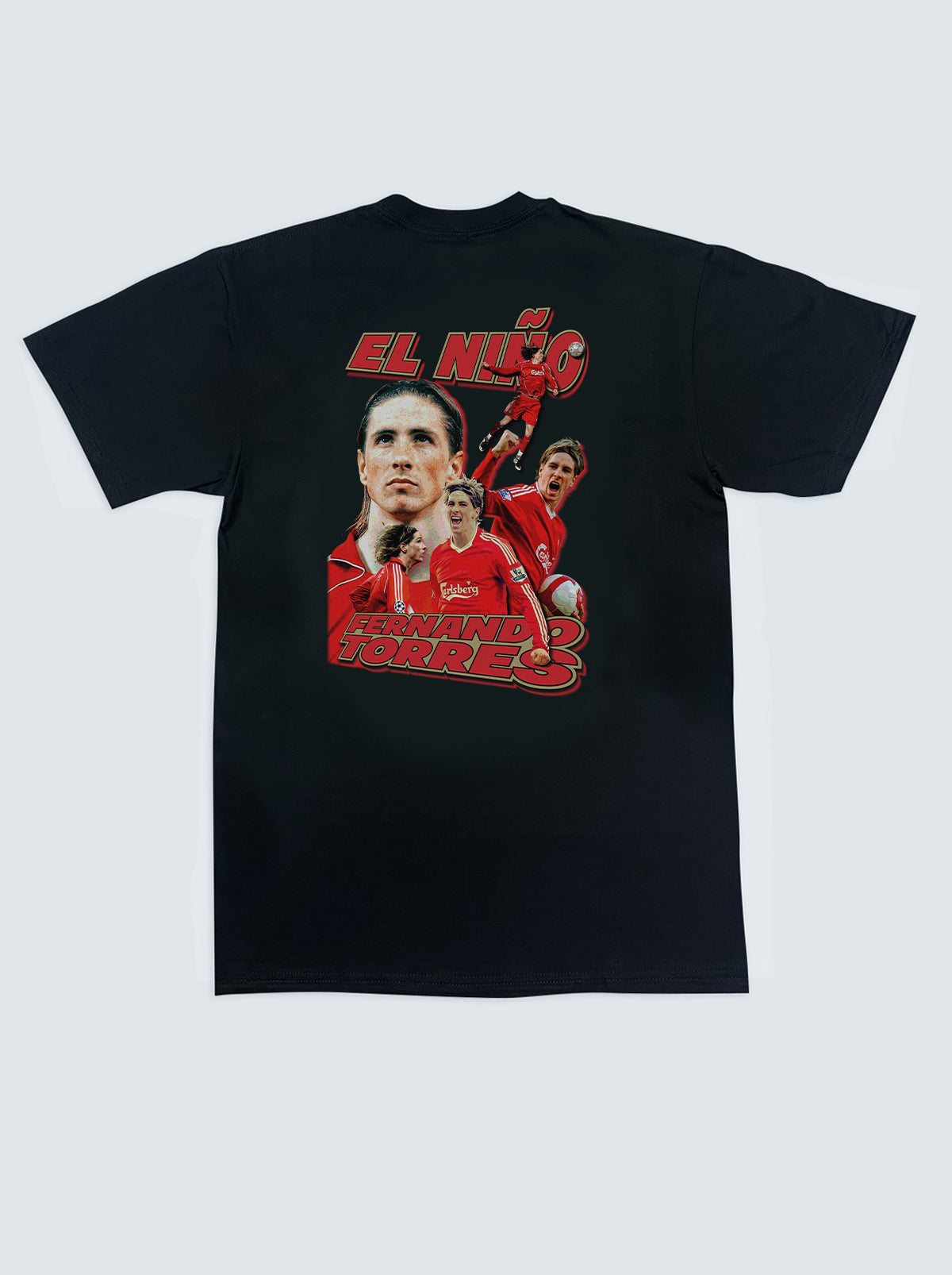 Shop LIVERPOOL EL NIÑO TORRES BOOTLEG TEE, classic football shirts, vintage football shirts & retro soccer jerseys at Cult Kits