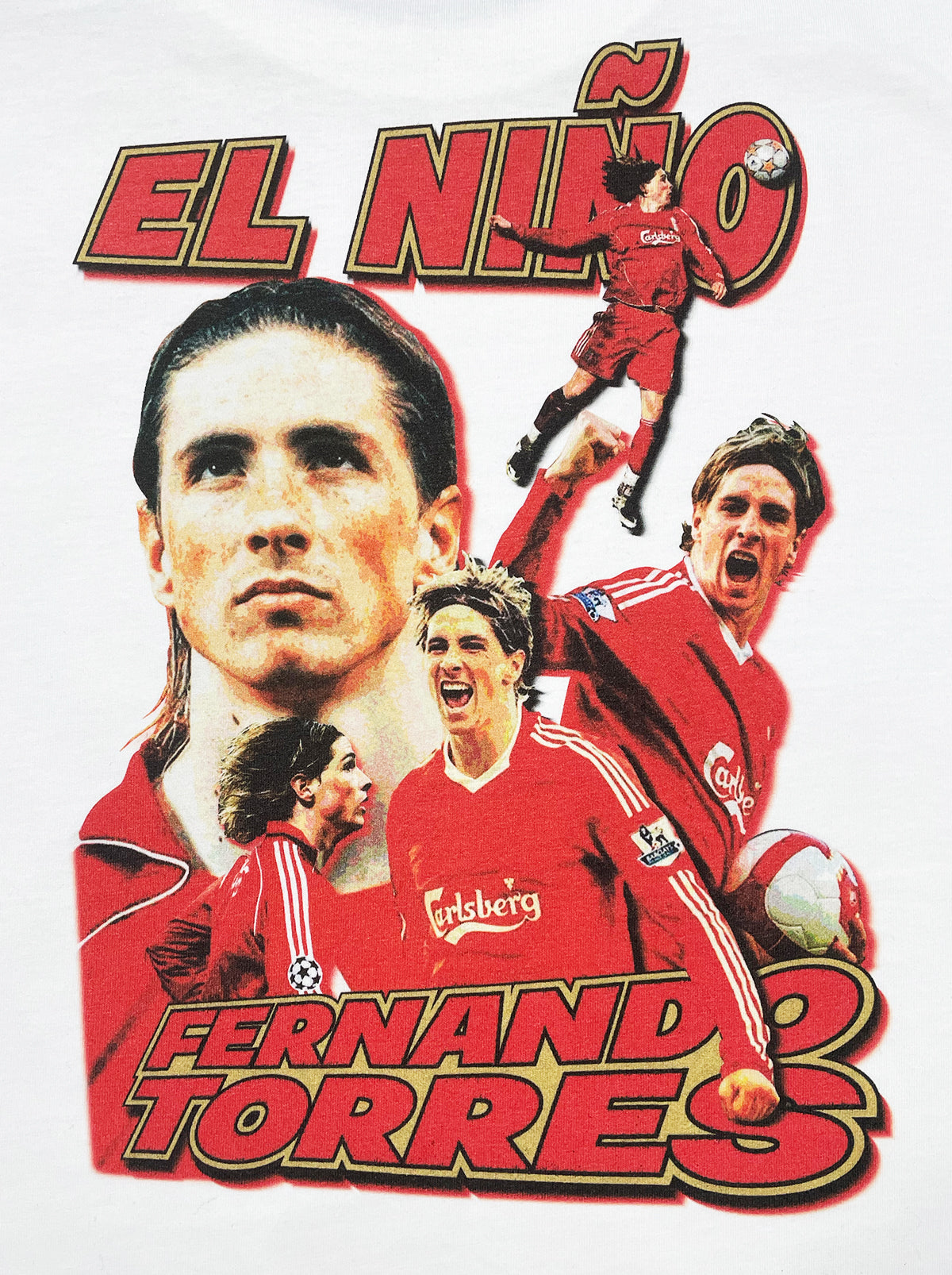 Shop LIVERPOOL EL NIÑO TORRES BOOTLEG TEE, classic football shirts, vintage football shirts & retro soccer jerseys at Cult Kits
