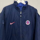 Shop 1997/98 PSG PADDED JACKET (XL) NIKE, classic football shirts, vintage football shirts & retro soccer jerseys at Cult Kits