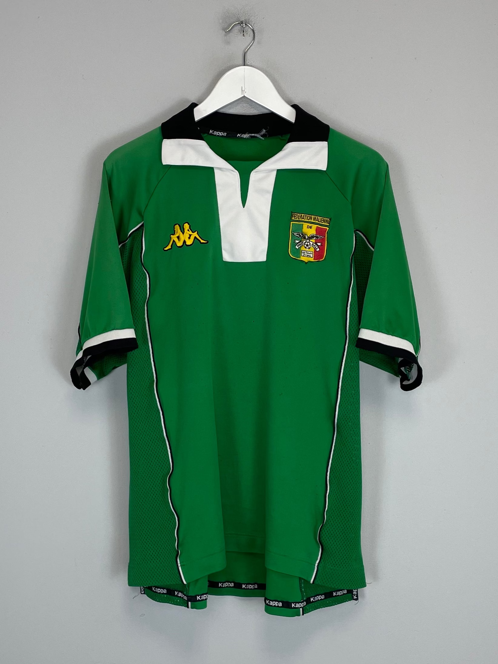 Shop 1998/00 MALI HOME SHIRT (L) KAPPA, classic football shirts, vintage football shirts & retro soccer jerseys at Cult Kits