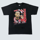 Shop ARSENAL HENRY BOOTLEG TEE, classic football shirts, vintage football shirts & retro soccer jerseys at Cult Kits