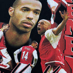 Shop ARSENAL HENRY BOOTLEG TEE, classic football shirts, vintage football shirts & retro soccer jerseys at Cult Kits