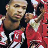 Shop ARSENAL HENRY BOOTLEG TEE, classic football shirts, vintage football shirts & retro soccer jerseys at Cult Kits