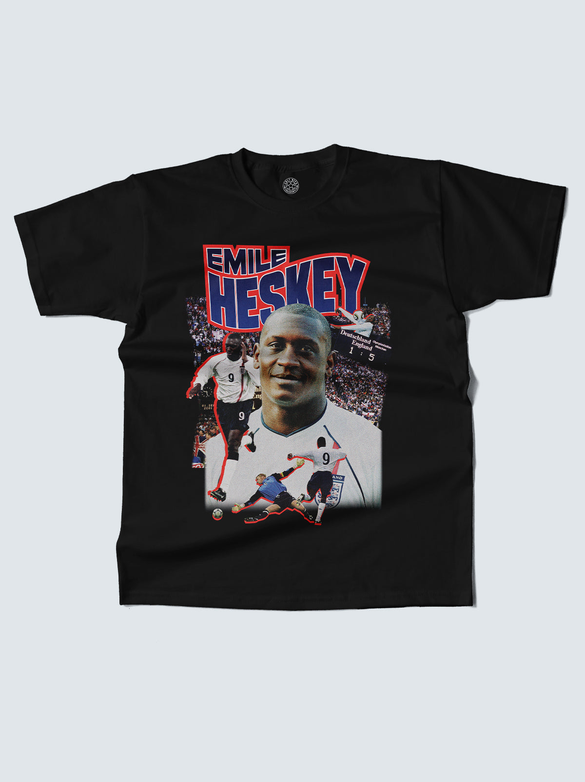 Shop ENGLAND HESKEY BOOTLEG TEE, classic football shirts, vintage football shirts & retro soccer jerseys at Cult Kits