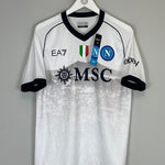 Shop 2023/24 NAPOLI *BNWT* AUTHENTIC AWAY SHIRT (MULTIPLE SIZES) EA7, classic football shirts, vintage football shirts & retro soccer jerseys at Cult Kits