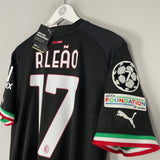 Shop 2022/23 AC Milan Leao #17 *BNWT* C/L Home Shirt (Multiple) Puma, classic football shirts, vintage football shirts & retro soccer jerseys at Cult Kits