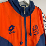 Shop 1992/94 NETHERLANDS HOODED JACKET (M) LOTTO, classic football shirts, vintage football shirts & retro soccer jerseys at Cult Kits