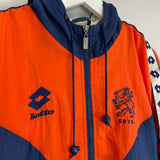 Shop 1992/94 NETHERLANDS HOODED JACKET (M) LOTTO, classic football shirts, vintage football shirts & retro soccer jerseys at Cult Kits