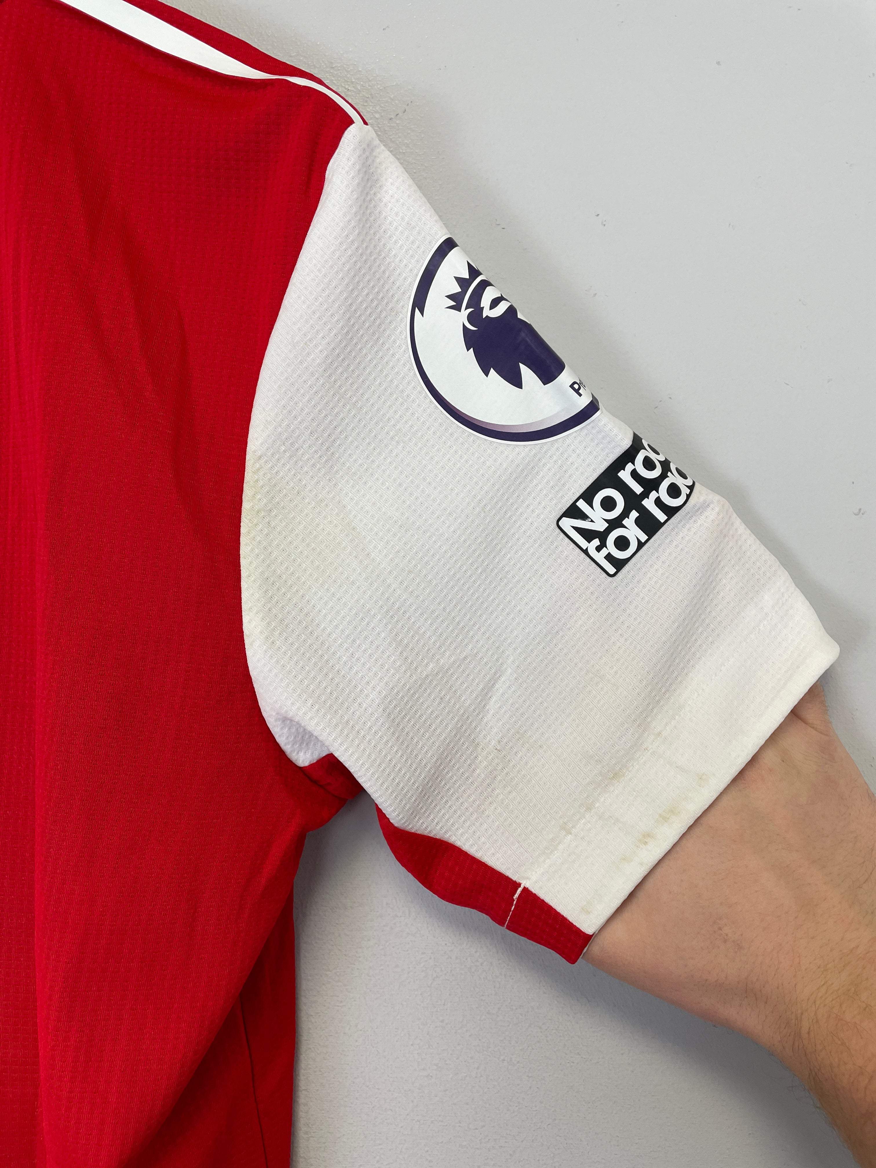 Shop 2022/23 ARSENAL SAKA #7 *MATCH WORN* HOME SHIRT (M) ADIDAS, classic football shirts, vintage football shirts & retro soccer jerseys at Cult Kits