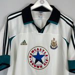 Shop 1999/00 NEWCASTLE UNITED #9 AWAY SHIRT (XL) ADIDAS, classic football shirts, vintage football shirts & retro soccer jerseys at Cult Kits
