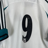 Shop 1999/00 NEWCASTLE UNITED #9 AWAY SHIRT (XL) ADIDAS, classic football shirts, vintage football shirts & retro soccer jerseys at Cult Kits