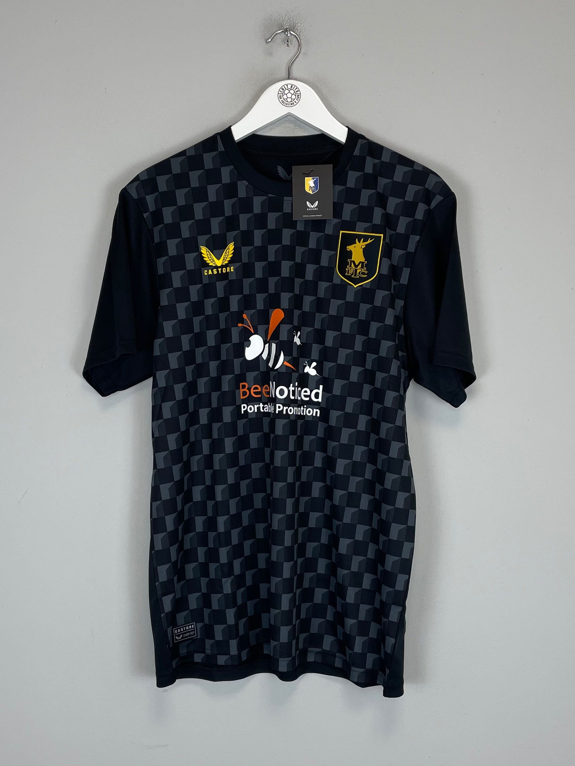 Shop 2024/25 Mansfield Town *BNWT* Third Shirt (Multiple Sizes) Castore, classic football shirts, vintage football shirts & retro soccer jerseys at Cult Kits