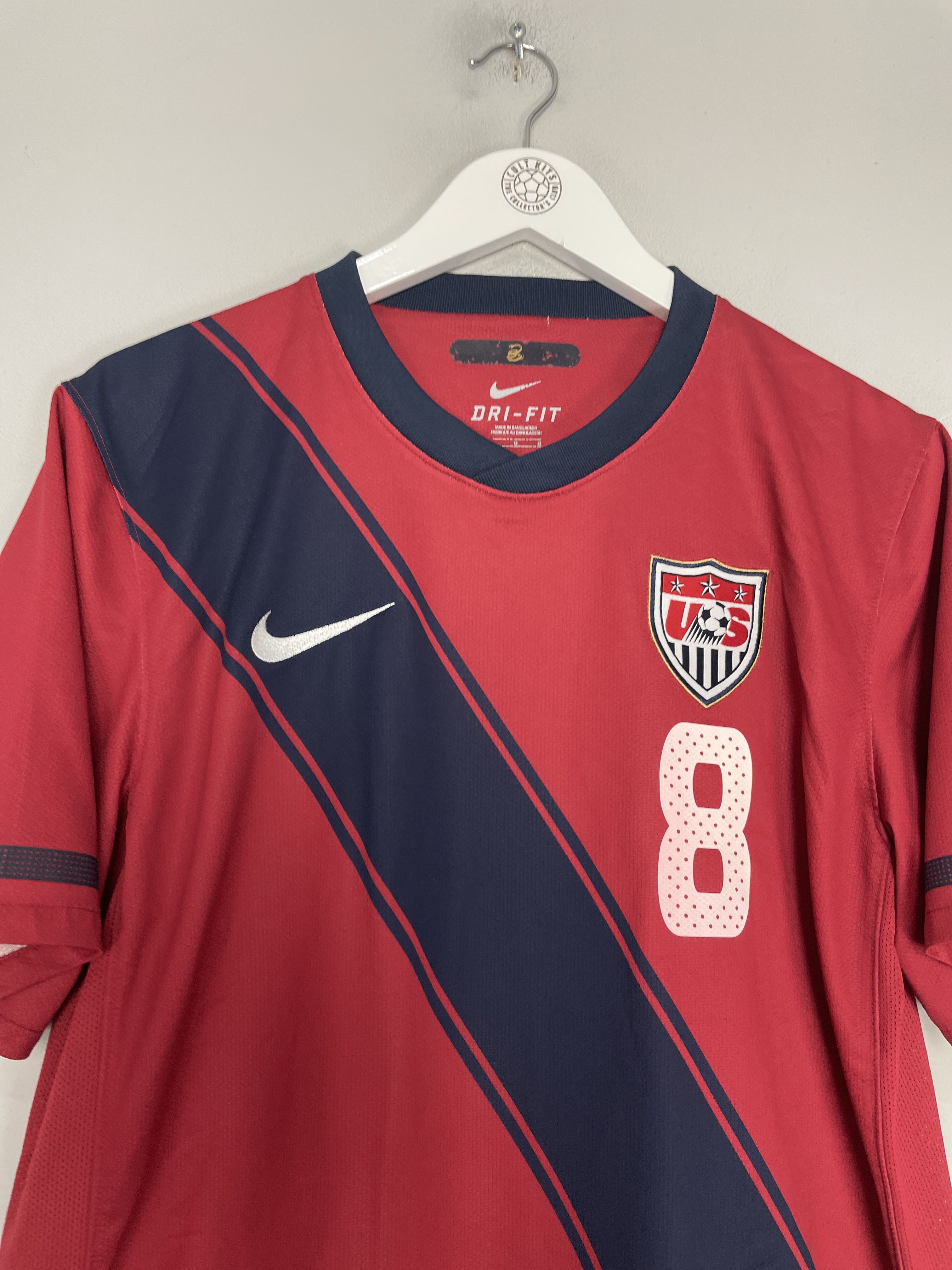 Shop 2010/12 USA DEMPSEY #8 AWAY SHIRT (L) NIKE, classic football shirts, vintage football shirts & retro soccer jerseys at Cult Kits