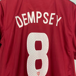 Shop 2010/12 USA DEMPSEY #8 AWAY SHIRT (L) NIKE, classic football shirts, vintage football shirts & retro soccer jerseys at Cult Kits