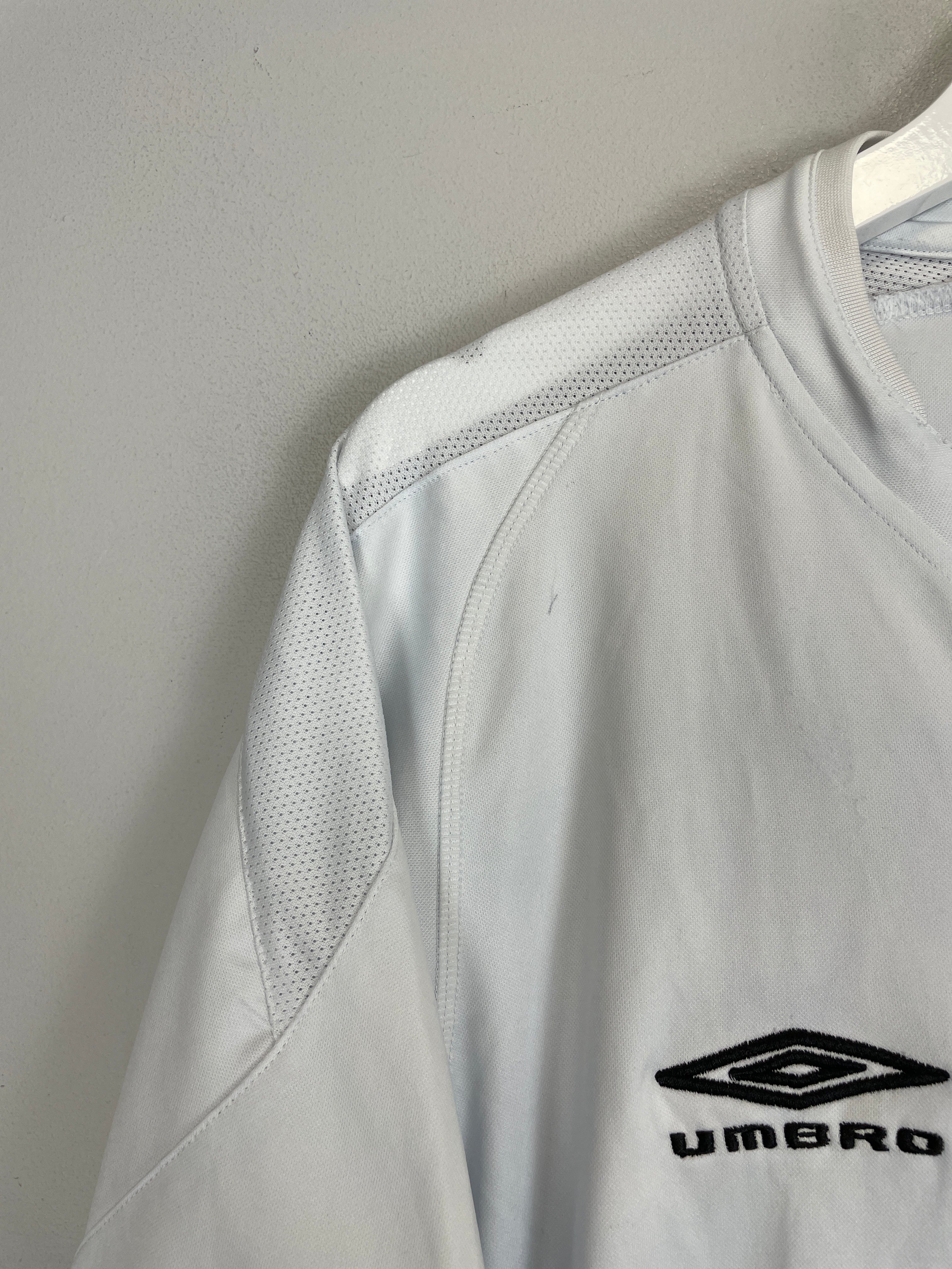 Shop 2002 SANTOS 'CHAMPIONS' HOME SHIRT (XL) UMBRO, classic football shirts, vintage football shirts & retro soccer jerseys at Cult Kits