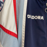 Shop 1996/97 BOLOGNA TRACK JACKET (M) DIADORA, classic football shirts, vintage football shirts & retro soccer jerseys at Cult Kits