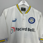 Shop 1996/98 LEEDS UNITED #22 HOME SHIRT (L) PUMA, classic football shirts, vintage football shirts & retro soccer jerseys at Cult Kits