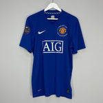 Shop 2008/09 MANCHESTER UNITED RONALDO #7 *40 YEAR* THIRD SHIRT (L) NIKE, classic football shirts, vintage football shirts & retro soccer jerseys at Cult Kits