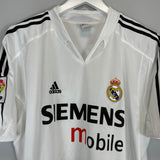 Shop 2005/06 REAL MADRID GUTI HAZ #14 HOME SHIRT (L) ADIDAS, classic football shirts, vintage football shirts & retro soccer jerseys at Cult Kits
