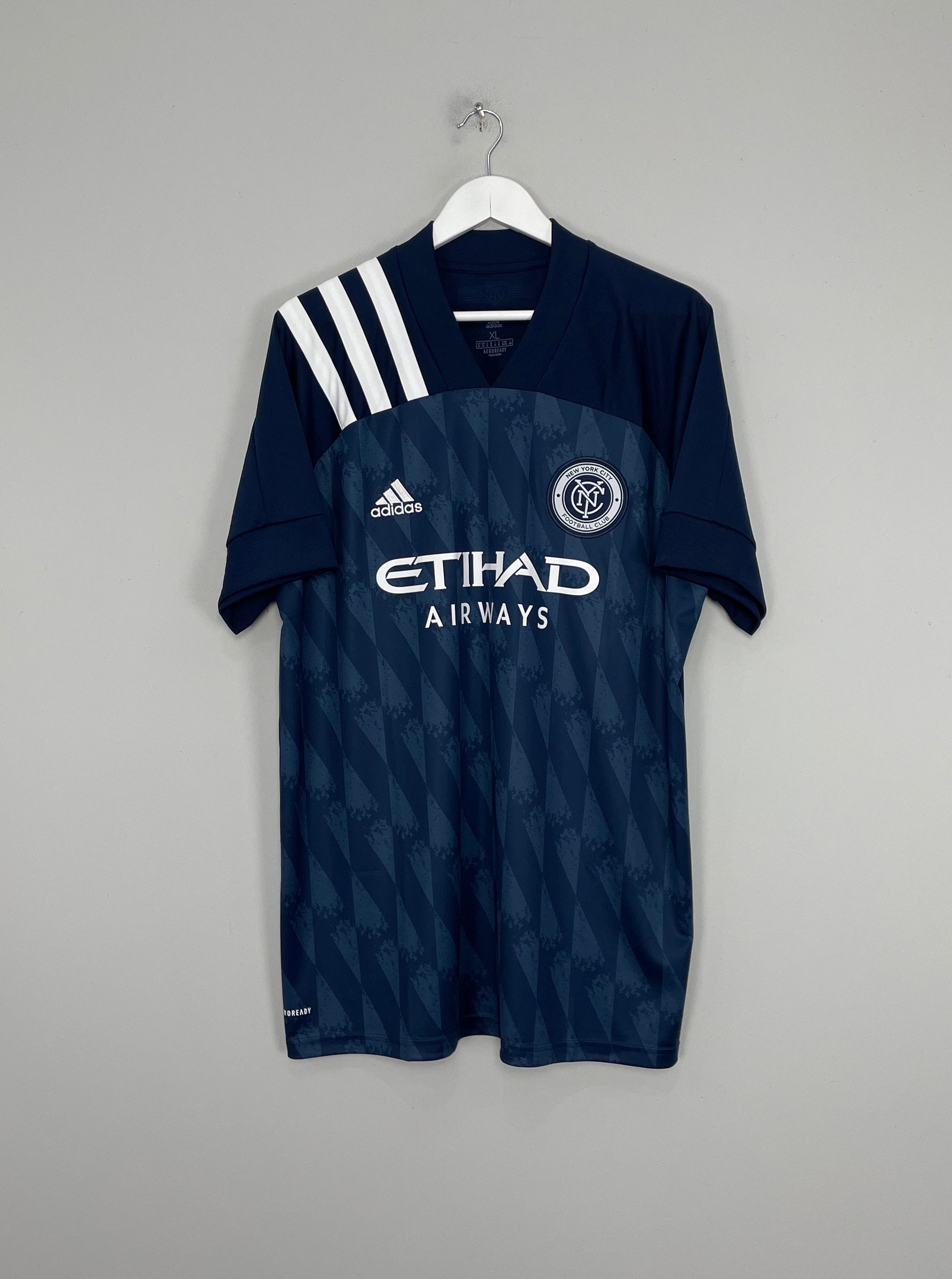 Shop 2020/21 NEW YORK CITY AWAY SHIRT (XL) ADIDAS, classic football shirts, vintage football shirts & retro soccer jerseys at Cult Kits