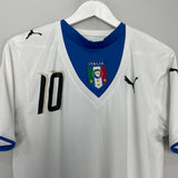 Shop 2006/08 ITALY TOTTI #10 AWAY SHIRT (M) PUMA, classic football shirts, vintage football shirts & retro soccer jerseys at Cult Kits