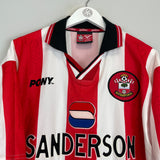 Shop 1997/99 SOUTHAMPTON *MINT* HOME SHIRT (M) PONY, classic football shirts, vintage football shirts & retro soccer jerseys at Cult Kits