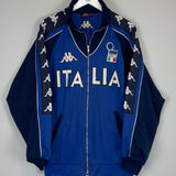 Shop 2000/01 ITALY TRACK JACKET (XL) KAPPA, classic football shirts, vintage football shirts & retro soccer jerseys at Cult Kits